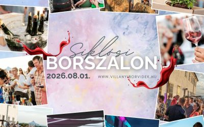 Találkozzunk a Siklósi Borszalonon augusztus 1-én!